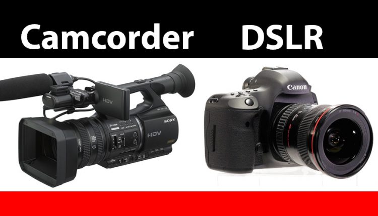 تفاوت دوربین های فیلمبرداری